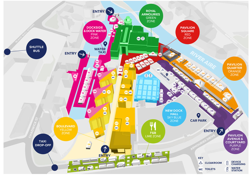 Map of UKREiiF event.