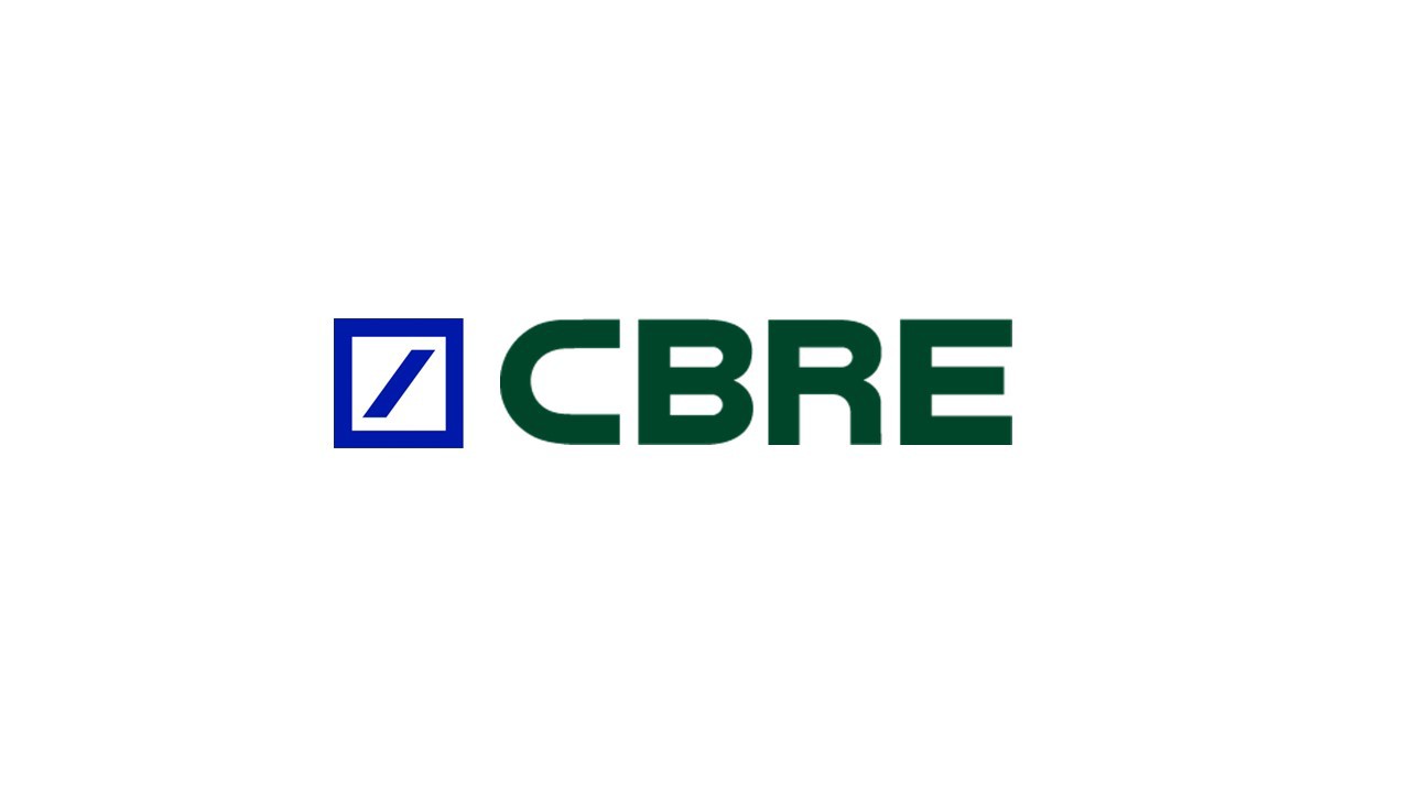 CBRE and Deutsche Bank logo