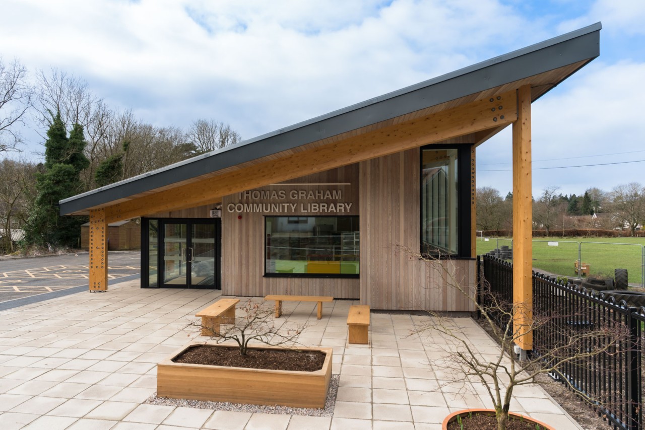 Photo of The Thomas Graham Community Library in Scotland